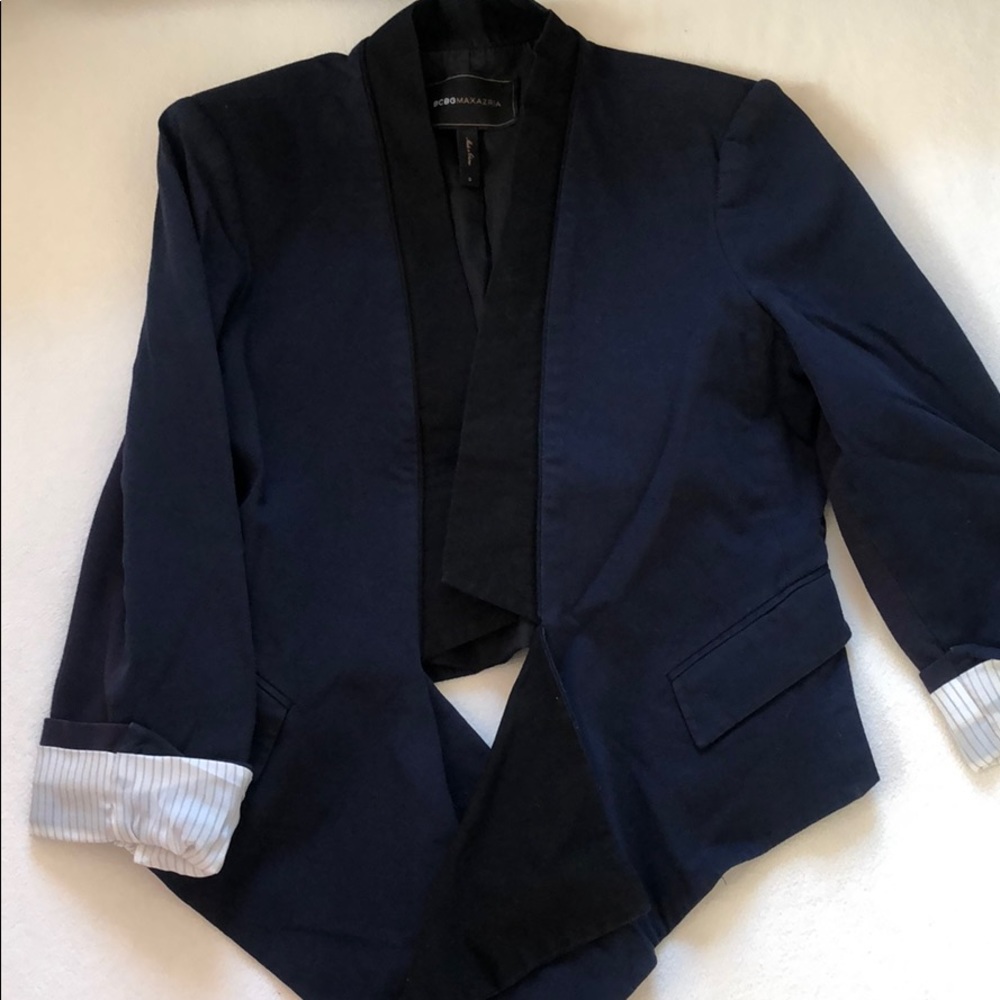 BCBG navy blazer
